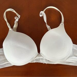 Elegant White Women's Bra